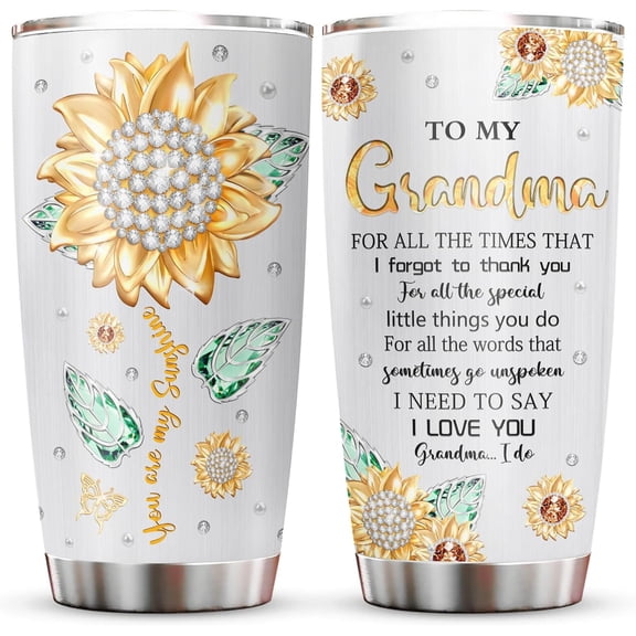 Grandma Gifts Tumblers 20oz, Gifts for Grandma, Grandma Birthday Gifts, Christmas Birthday Gifts for Grandma, Gift for Grandma, Grandma Gift