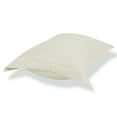 thumbnail image 4 of PiccoCasa Soft 1800 Microfiber Oxford Pillowcases 2Pcs, King Beige, 4 of 8