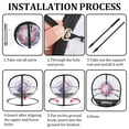 thumbnail image 4 of OUNONA Portable Golf Practice Net Chipping Net with Absorbent Material for Golfers of All Levels 1Pcs 31x31x1cm, 4 of 7