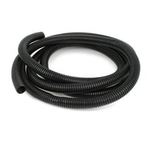 3 M 15 x 18 mm Flexible Corrugated Conduit Tube for Garden,Factory,Office Black