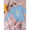 thumbnail image 3 of Kids On Clouds With Moon Long Sleeve Toddler -Image by Shutterstock,  2 Toddler, 3 of 4