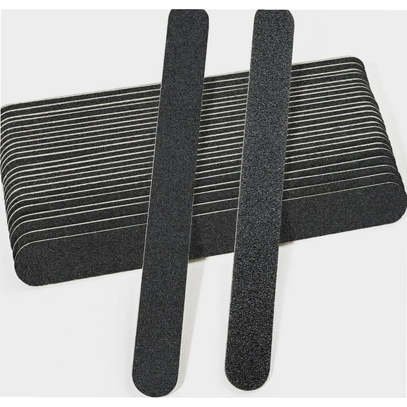 Nail File Thin Emery Boards for Nails 100/180 Grit Nail Files for Natural Nails Manicure Pedicure Tool for Home and Salon Use 25PCS