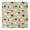 White-594, variant on Square Tablecloth Romantic Aesthetic Floral Design, Elastic Waterproof Vinyl Table Cover with Back for Outdoor Garden Events