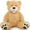 thumbnail image 4 of MorisMos Giant Teddy Bear 40'' Stuffed Animals with Footprints Plush Toy, 4 of 10