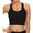 B-Black, variant on Aofany Women Casual Padded Sports Yoga Bra Tank Top Fitness Workout Running Sleeveless Blouse T-shirt