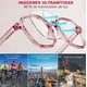 thumbnail image 4 of Lentes Anti Luz Azul Armazones De Lente Mujer Hombre Anteojo Modelo Rosa, 4 of 4