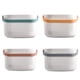 thumbnail image 2 of Almacenamiento De Plástico Cestas Organizadoras Huecas Con Asa Para El Hogar Cocina Baño Cateissary HA040009-04, 2 of 6