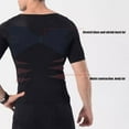 thumbnail image 5 of Lilvigor SecondSkin Men's Shaper Cooling T-Shirt, Suitable for Sports and Fitness Running, Skipping Rope, Gym Workout, 5 of 7