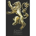 thumbnail image 2 of Women's Game of Thrones Iron Anniversary Lannister Metal Lion Crest  Graphic Tee Black 2X Large, 2 of 4