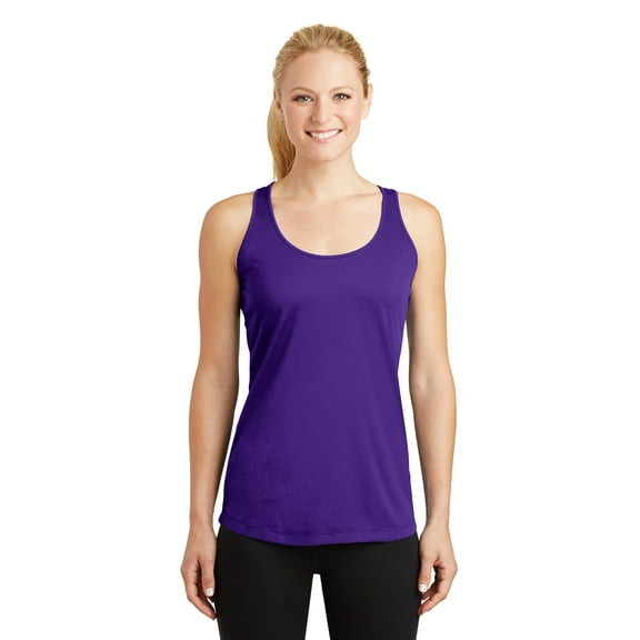 Sport-Tek Ladies Posicharge Competitor Racerback Tank Lst356 - Purple - XS
