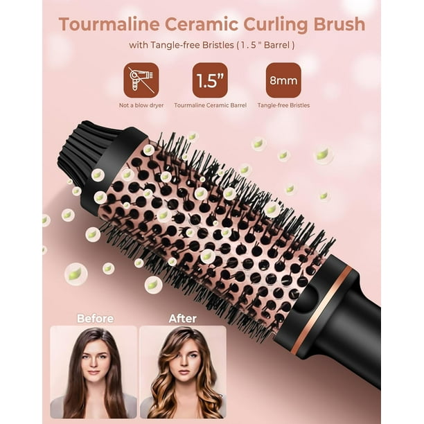 Tourmaline ceramic brush iron new arrivals