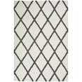 thumbnail image 2 of Nourison Feather Soft Trellis Ivory Charcoal 3'11" x 5'11" Area Rug, (4x6), 2 of 9