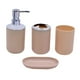 thumbnail image 5 of Conjunto de accesorios elegantes para el baño, soporte innovador para cepillos y jabonera Albaricoque, 5 of 9