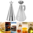 thumbnail image 1 of Cooking Oil Dispenser, 304 Stainless Steel Oil Dispenser Bottle   For Kitchen, 1 of 7