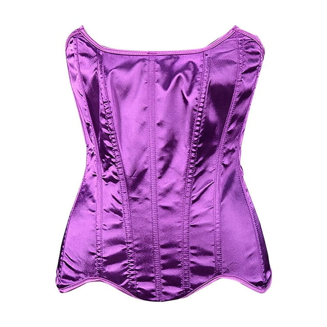 TopLLC Mode Women Style Couleur Unie Dos Nu Ruban Taille Camisole Shapewear Women polyester Haut