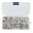 thumbnail image 2 of Conector De Terminales, Kit De Terminales De Cable De Varios Tamaños, 320 Piezas, Forma De Horquilla De Anillo, Resistente Al Desgaste Para Equipos De Automatización ANGGREK Otros, 2 of 8
