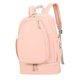 thumbnail image 5 of Mochila de tenis, mochila de lona para portátil, mochila de gran capacidad con compartimento para zapatos rosa, 5 of 8