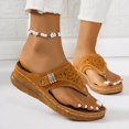 thumbnail image 1 of WILLBEST Sandalias Deportivas De Verano A La Moda Para Mujer, Informales, Con Punta Abierta, Planas, Con Diamantes De Imitación, Cómodas, Suaves, Transpirables, Con Banda Elástica, 1 of 6