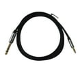 CIYISON 6.35mm to 3.5mm DualChannel Male to Male 3.5 Audio Cable for