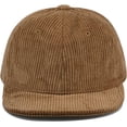 thumbnail image 5 of Zhengup Short Brim Hat Baseball Cap Corduroy Trucker 5 Panel Hat Flat Snapback Caps Cotton Twill Hat Short Bill Cadet Cap, 5 of 9