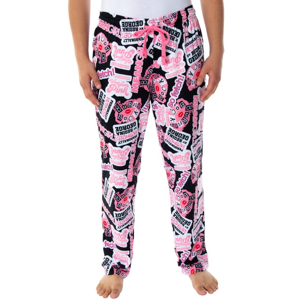 Mean Girls Womens' Burn Book Sleep Lounge Pajama Pants (2X) - Walmart.com