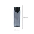 thumbnail image 3 of Wuztai Heat Resistant Plastic Travel Mug, Leakproof Sports Water Bottle For Hot Cold Drinks, Portable Tea Cup With Measuring Scale, 3 of 6