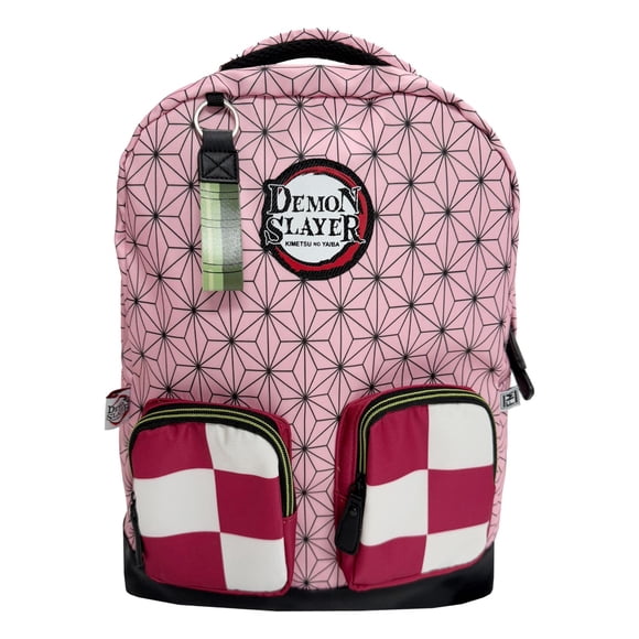Mochila Primaria Fotorama Demon Slayer Nezuko Pink