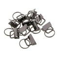 thumbnail image 4 of GUOOL 10pcs Ribbon Webbing Crimp End Clip with Belt Tip Connectors Black, 4 of 6