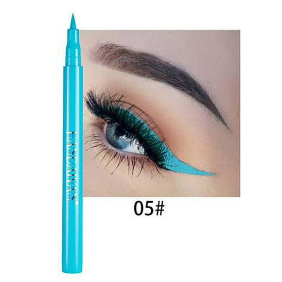 onlyliua Liquidación Delineador de Ojos Pintado El Delineador de Ojos Mate Es Fácil Desvanecer y Difuminarse