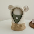 thumbnail image 3 of HUANBAI Fleece Warm Winter Hats For Kid Hat+Scarf Two Piece Set One Size, 3 of 3