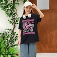 thumbnail image 3 of Tiijoy Toddler Girls 67 T-Shirt Oversized Short Sleeve T Shirt Graphic Tee, Sizes 3-4T, 3 of 3