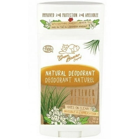 - Green Beaver Natural Deodorant, Vetiver, 1.76 Oz