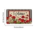 thumbnail image 3 of Soft Shaggy Area Rug Carpet For Living Room Bedroom Floor Mat Indoor Home Decorative Spring Summer Doorway, 3 of 6
