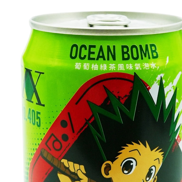 Hunter X Hunter - Ocean Bomb Grapefruit Green Tea Flavor Soda