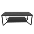 Flora Rectangle Coffee Table Bendire Black