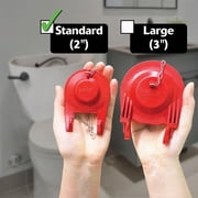 Korky QuietFILL Fill Valve and Standard 2-Inch Rubber Toilet Flapper Kit (818BP)