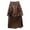 Brown, variant on Sngxgn Womens High Waist Bodycon Mini Short Skirt with Slit(Brown,XL)