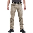 thumbnail image 1 of Hiwise Pantalones tácticos Ripstop para hombre, pantalones cargo elásticos resistentes al agua, pantalones de trabajo de senderismo EDC ligeros y duraderos, 1 of 3