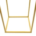 thumbnail image 6 of Miumaeov 2Pcs Gold Metal Geometric Plant Stands Home Party Decor Wedding Floral Holders, 6 of 15