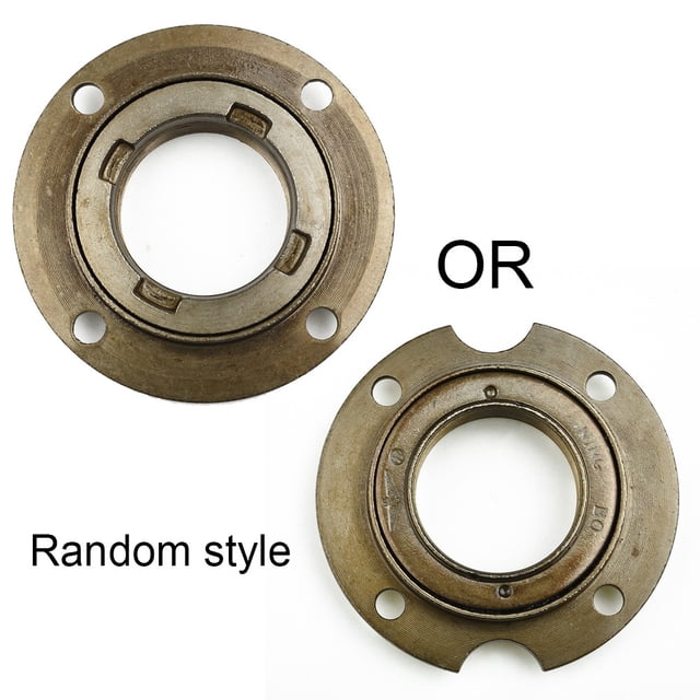 Mosiee Electric Scooter 78 Od Metric Positive Thread Four-Hole Toothless Flywheel Metric Positive Thread Cycling Parts