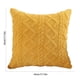 thumbnail image 2 of Funda De Almohada De Felpa Funda de almohada amarilla de poliéster con pelo sintético y cremallera invisible (1 pieza) Rkxzt, 2 of 7