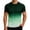 Dark Green, variant on Workout T Shirts for Men 2026 Summer Casual Gradient Color Short Sleeve Crewneck Lightweight Breathable Athletic Gym Shirt