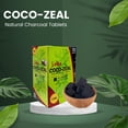 Irfaz Coco-Zeal Charcoal Cubes 72 Pieces for Cooking and Grilling ...