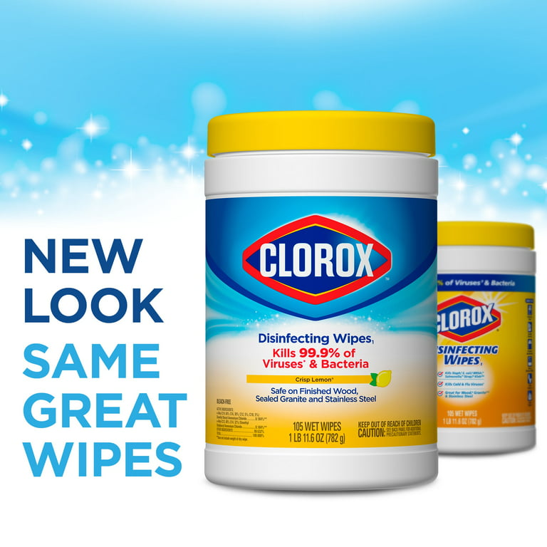 Clorox Crisp Lemon Disinfecting Wipes, 75 ct - Fry's Food Stores