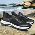 thumbnail image 6 of Sneakers for Men Comfortable Wide Toe Walking Shoes Lightweight La𝖼e Up Mesh Tennis Shoes Fashion S𝗅ip On Athlet𝗂c Shoes Breathable Non-S𝗅ip Running Shoes, 6 of 8