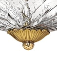 thumbnail image 5 of Hinkley Lighting - Plantation - 3 Light Medium Flush Mount in Traditional-Glam, 5 of 7