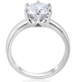 thumbnail image 2 of Pompeii 1 1/2ct Round Diamond Solitaire Engagement Ring 6-Prong 14k White Gold, 2 of 3