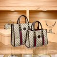 thumbnail image 2 of Bolso de mano de marca de lujo de alta gama, práctico y atmosférico, de gran capacidad, con un solo hombro cruzado con empalme de moda, 2 of 5