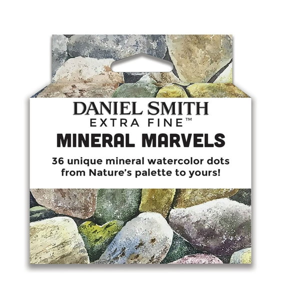 Daniel Smith Extra-Fine Watercolor Mineral Dotcard, 36-Colors