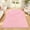 Pink, variant on 5'x 7' Area Rugs Soft Cozy Fluffy Arch Pattern High-Low Pile Large Non Slip Washable Modern Geometric Rug Scandinavian Minimalist Carpet for Living Room Bedroom Dining Room